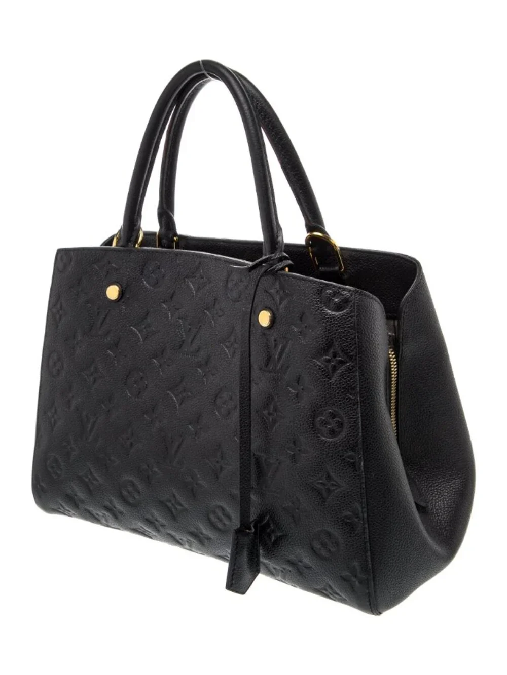 Louis Vuitton Montaigne Handbag | LV Monogram Empreinte Leather MM